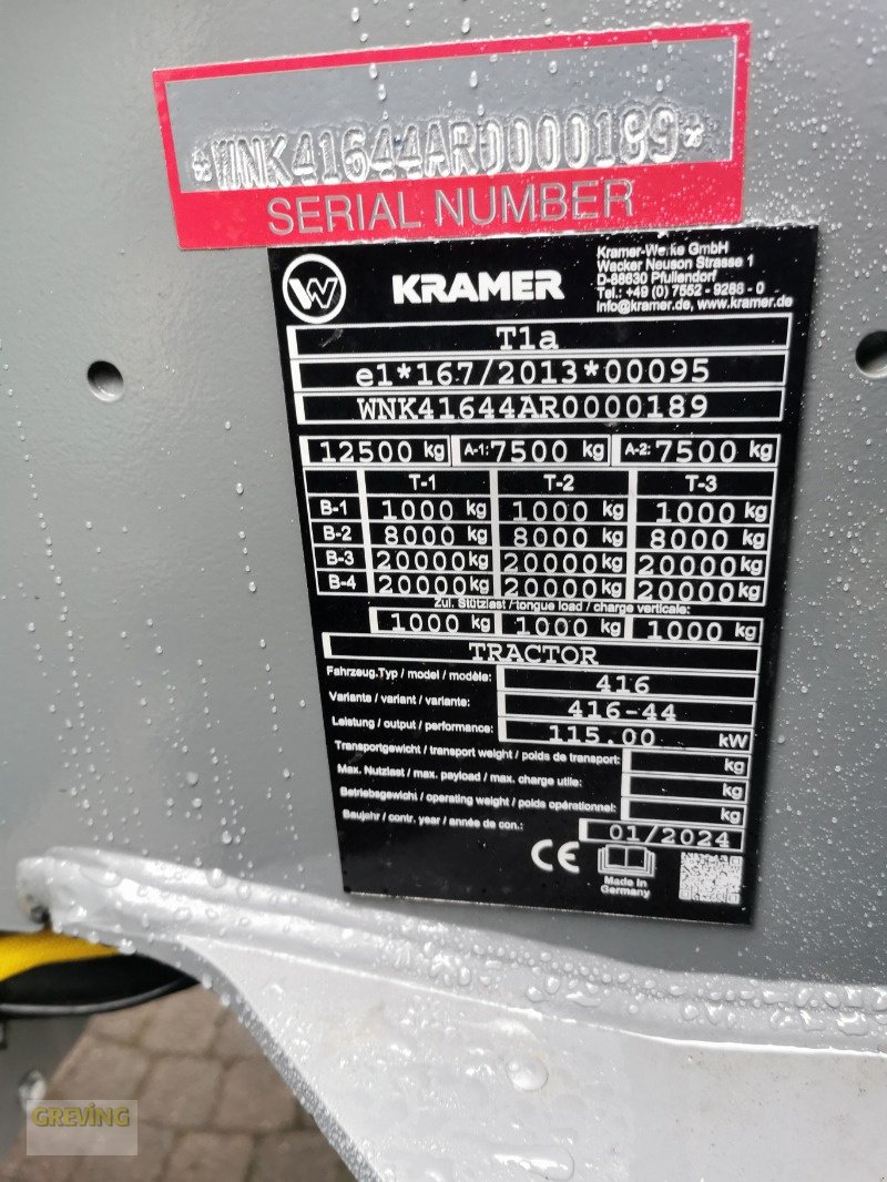 Teleskoplader от тип Kramer KT557, Gebrauchtmaschine в Greven (Снимка 27)