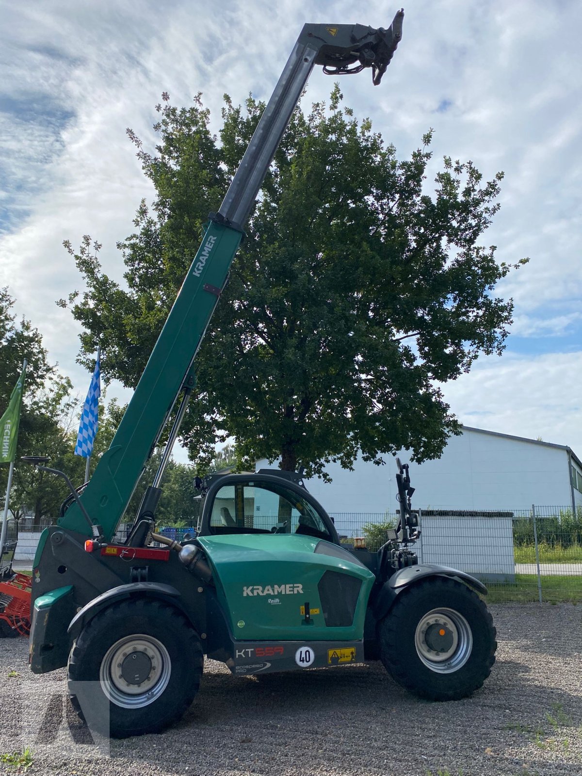 Teleskoplader of the type Kramer KT559 KT 559 DL; Klima, Gebrauchtmaschine in Regensburg (Picture 5)