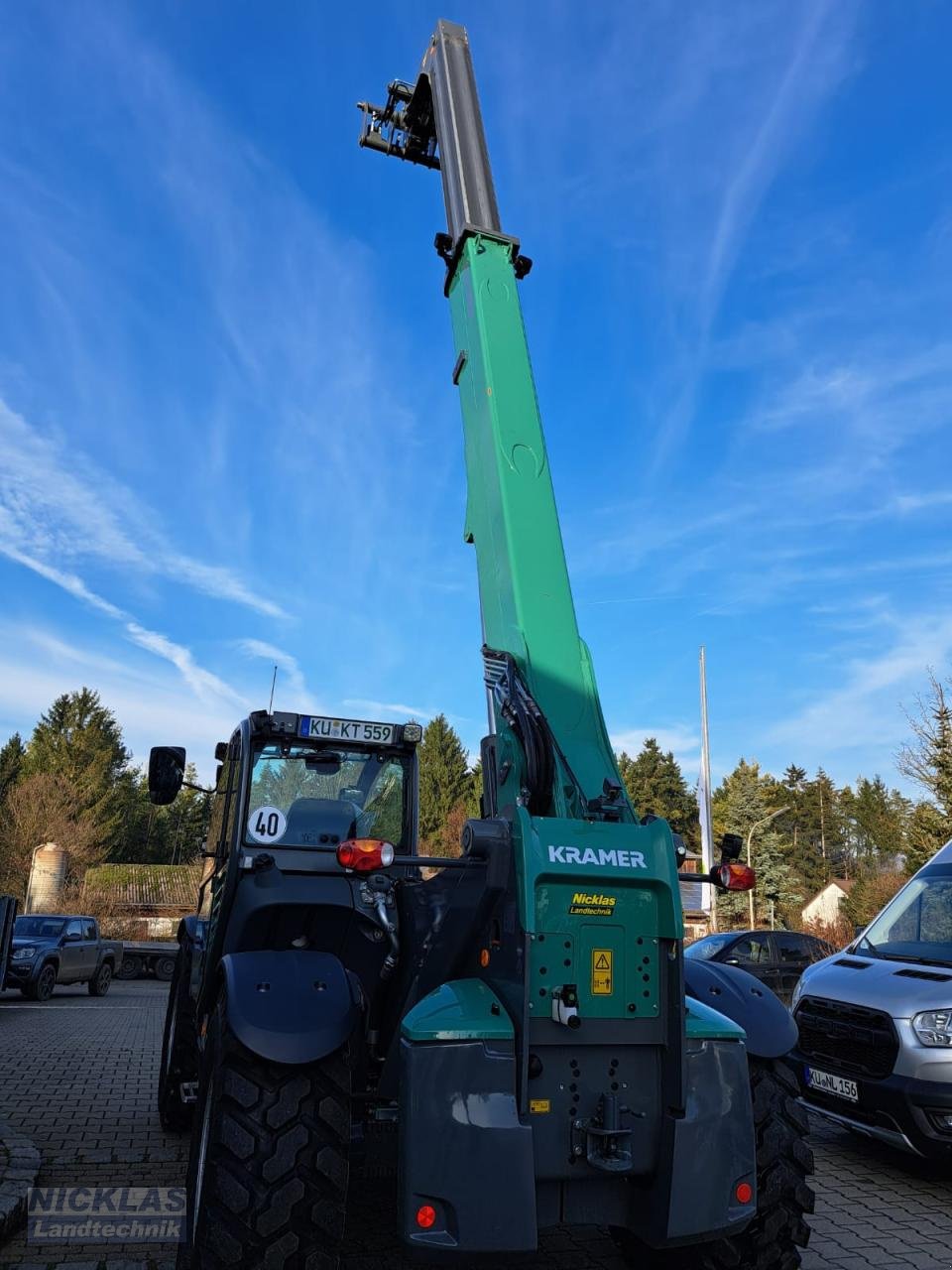 Teleskoplader typu Kramer KT559, Neumaschine v Schirradorf (Obrázek 8)