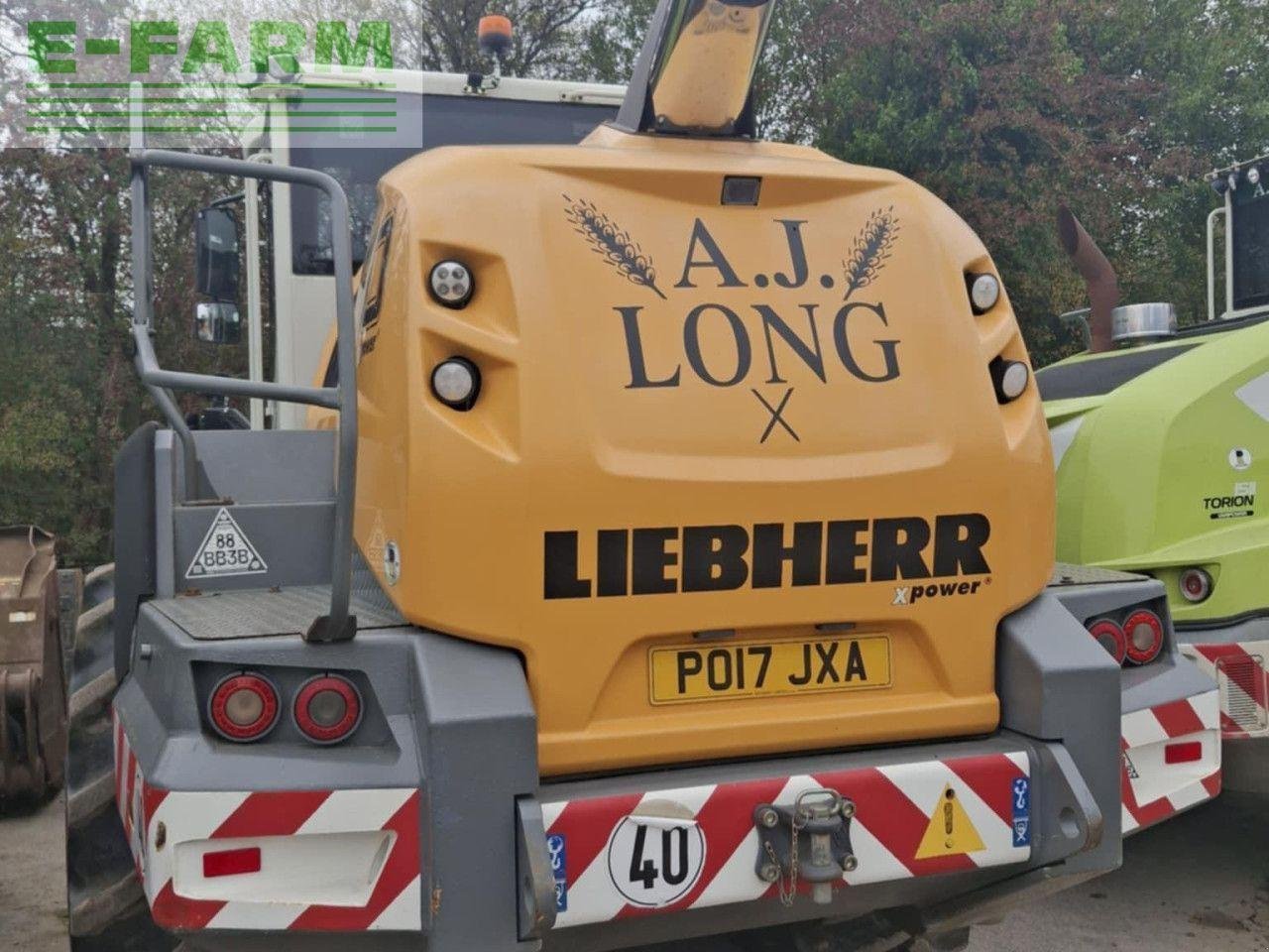 Teleskoplader tip Liebherr 550 XPOWER, Gebrauchtmaschine in WARTON, CARNFORTH (Poză 9)