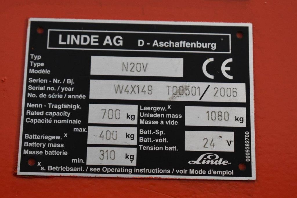 Teleskoplader des Typs Linde R10B-01, Gebrauchtmaschine in Antwerpen (Bild 5)