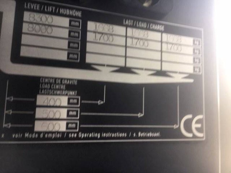 Teleskoplader типа Linde R17X, Gebrauchtmaschine в Antwerpen (Фотография 10)