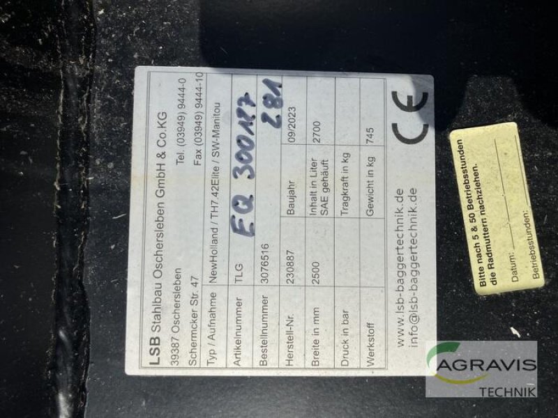 Teleskoplader typu LSB LEICHTGUTSCHAUFEL 2500 MM 2700 L, Vorführmaschine v Naumburg (Obrázek 4)