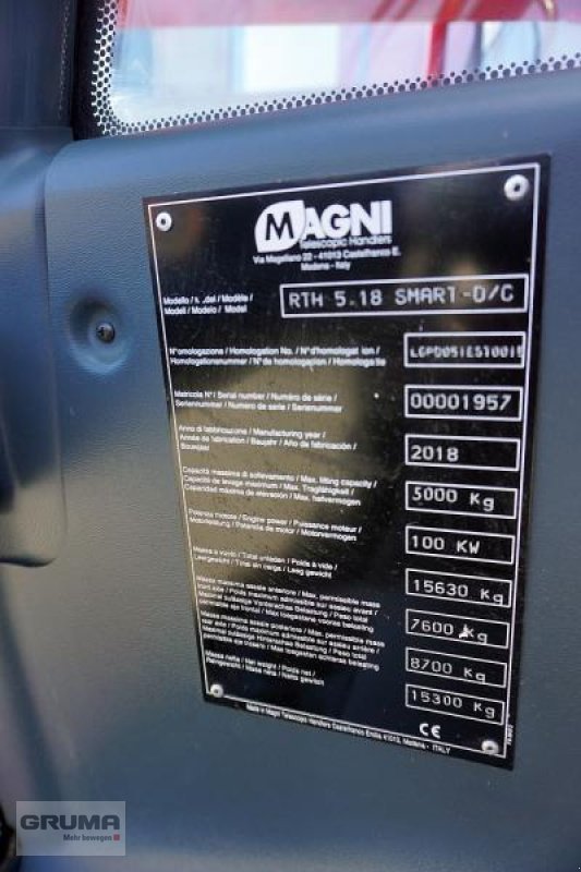 Teleskoplader typu Magni RTH 5.18 S, Gebrauchtmaschine v Friedberg-Derching (Obrázek 10)