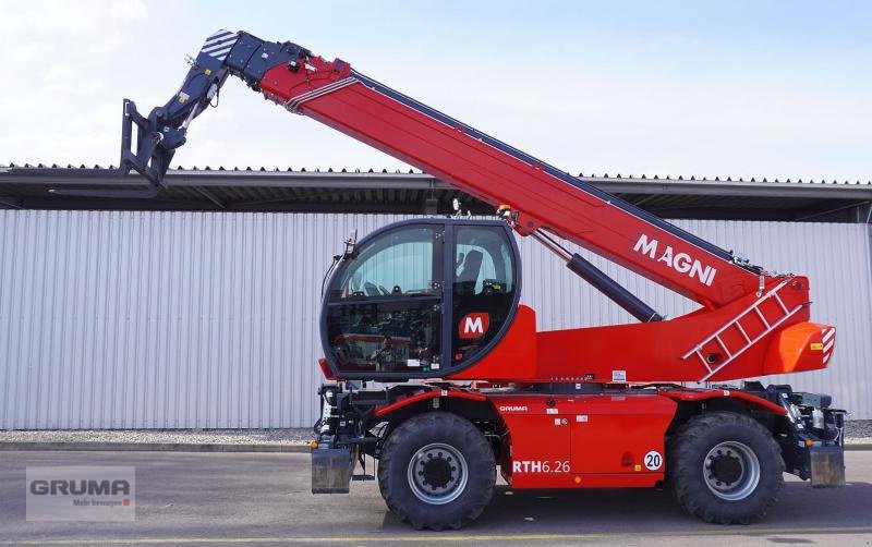 Teleskoplader of the type Magni RTH 6.26, Gebrauchtmaschine in Friedberg-Derching (Picture 4)