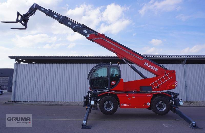Teleskoplader of the type Magni RTH 6.31 - FÄLLKRAN, Gebrauchtmaschine in Friedberg-Derching (Picture 5)