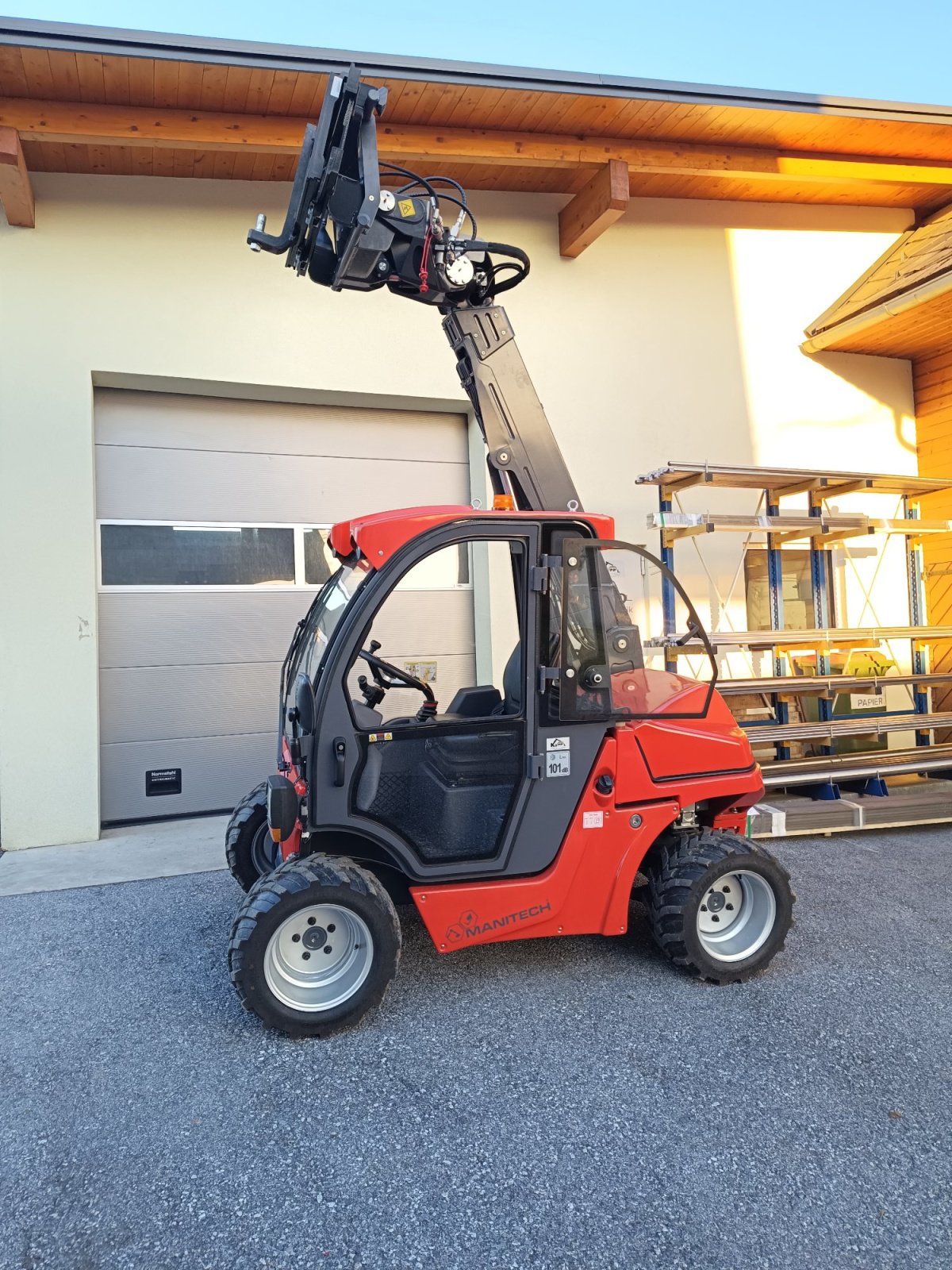 Teleskoplader του τύπου Manitech Mtech T135H, Neumaschine σε Södingberg-Geistthal (Φωτογραφία 10)