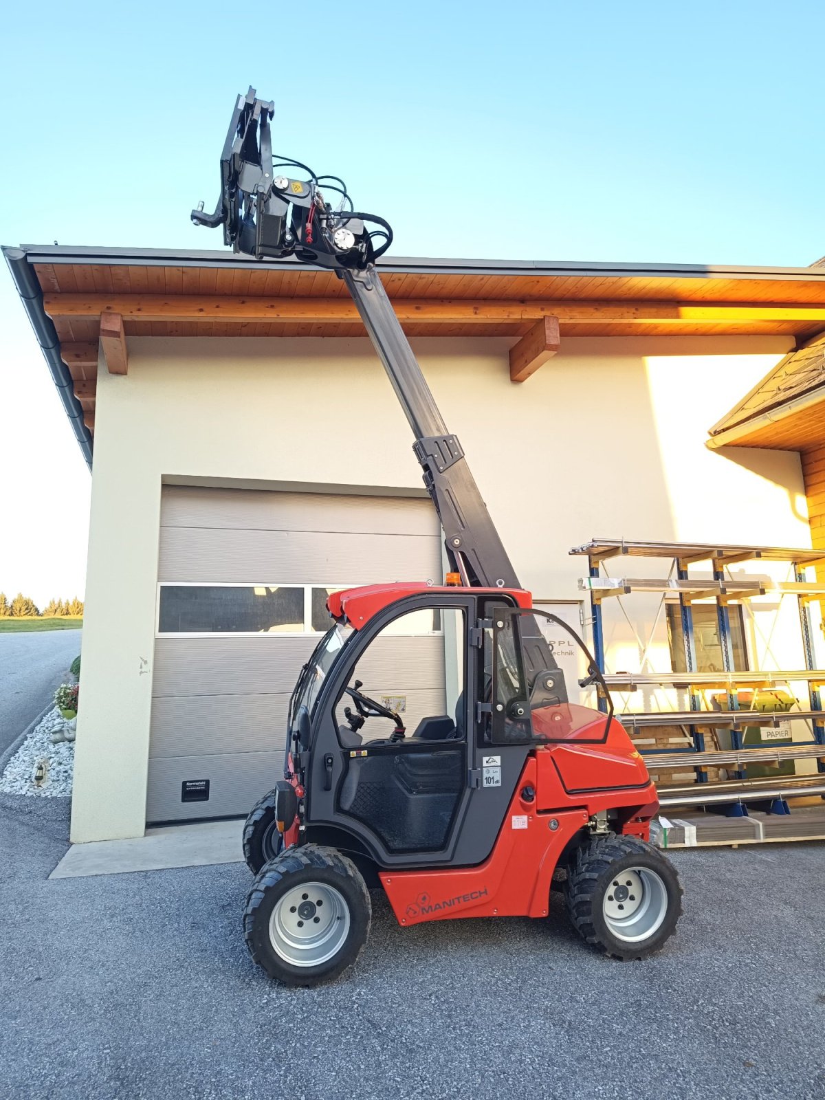 Teleskoplader του τύπου Manitech Mtech T135H, Neumaschine σε Södingberg-Geistthal (Φωτογραφία 12)