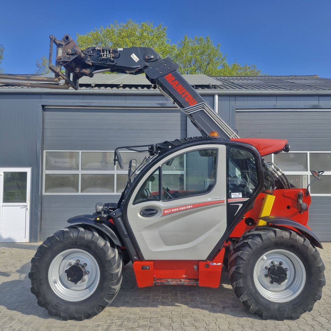 Teleskoplader Türe ait Manitou -, Gebrauchtmaschine içinde Daarle (resim 3)