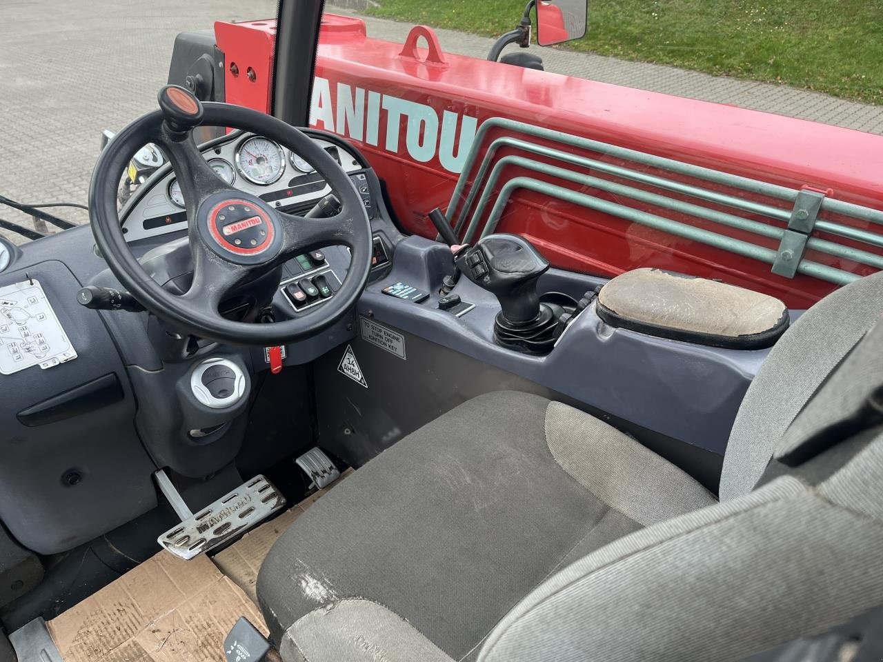 Teleskoplader Türe ait Manitou 634 - 120 PS, Gebrauchtmaschine içinde Toftlund (resim 9)