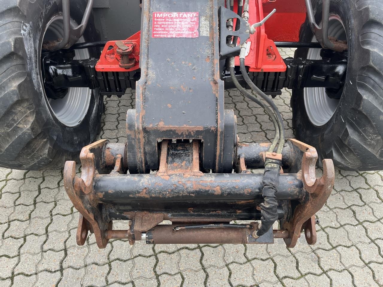 Teleskoplader Türe ait Manitou 634 - 120 PS, Gebrauchtmaschine içinde Toftlund (resim 12)