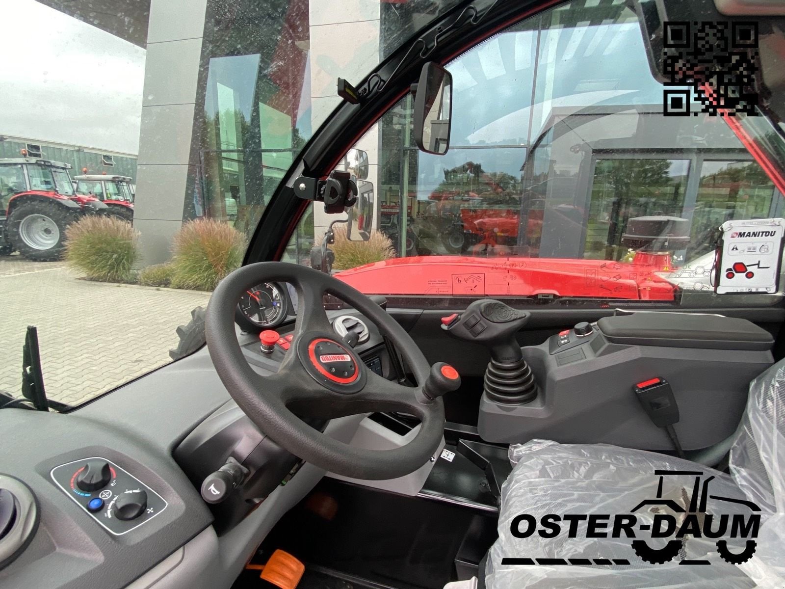 Teleskoplader del tipo Manitou 733, Neumaschine In Kaisersesch (Immagine 10)