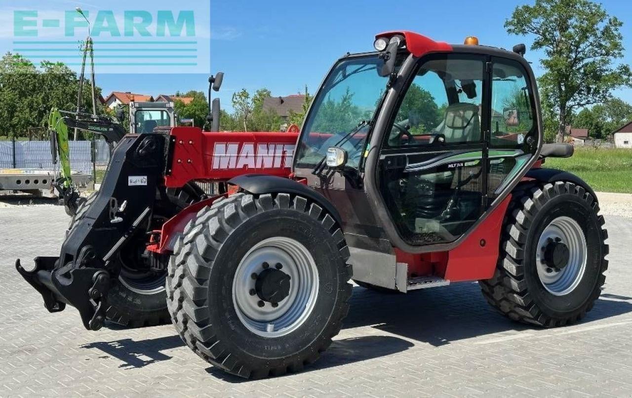 Teleskoplader typu Manitou 741-120 mlt, Gebrauchtmaschine w SOKOŁY (Zdjęcie 5)