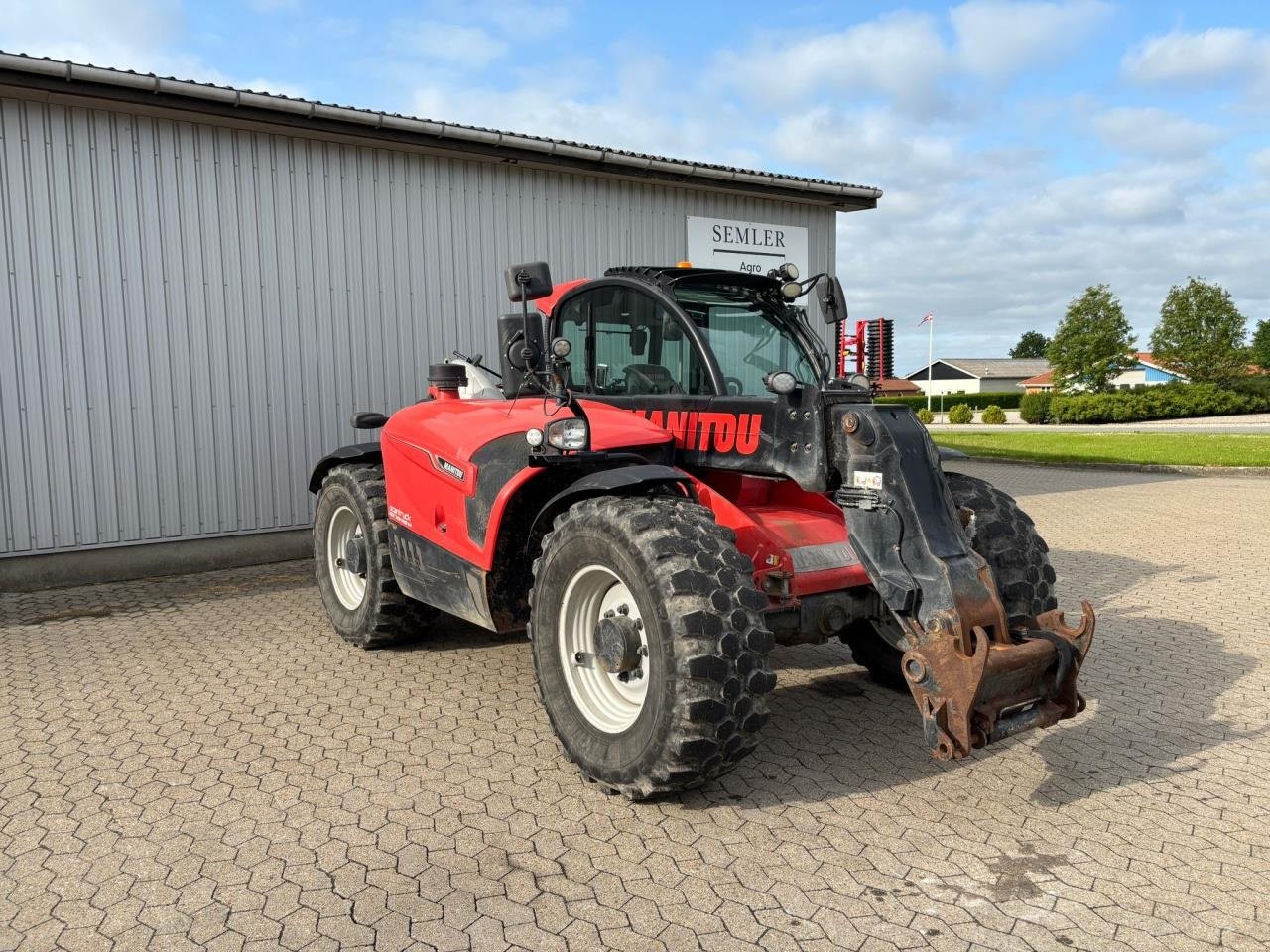 Teleskoplader tip Manitou 741, Gebrauchtmaschine in Bramming (Poză 11)