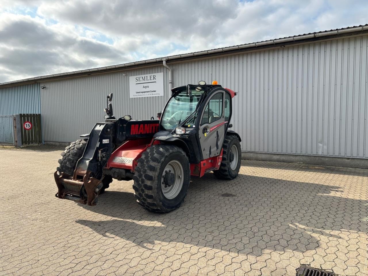 Teleskoplader tip Manitou 741, Gebrauchtmaschine in Bramming (Poză 9)