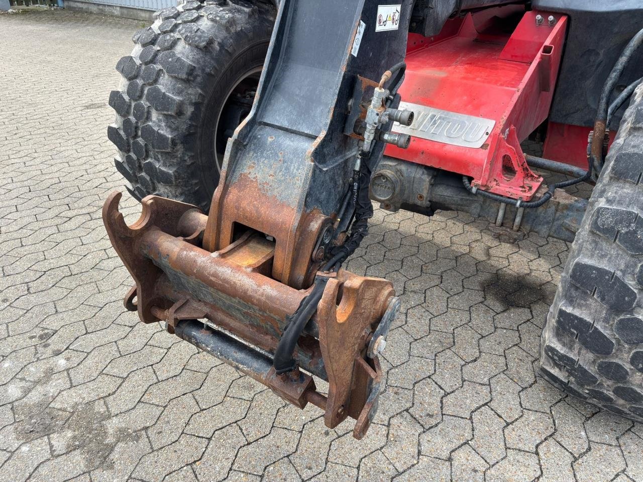 Teleskoplader del tipo Manitou 741, Gebrauchtmaschine In Bramming (Immagine 15)