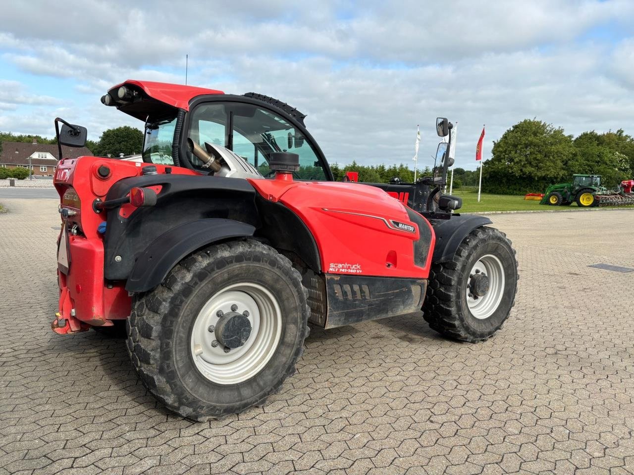 Teleskoplader del tipo Manitou 741, Gebrauchtmaschine In Bramming (Immagine 13)