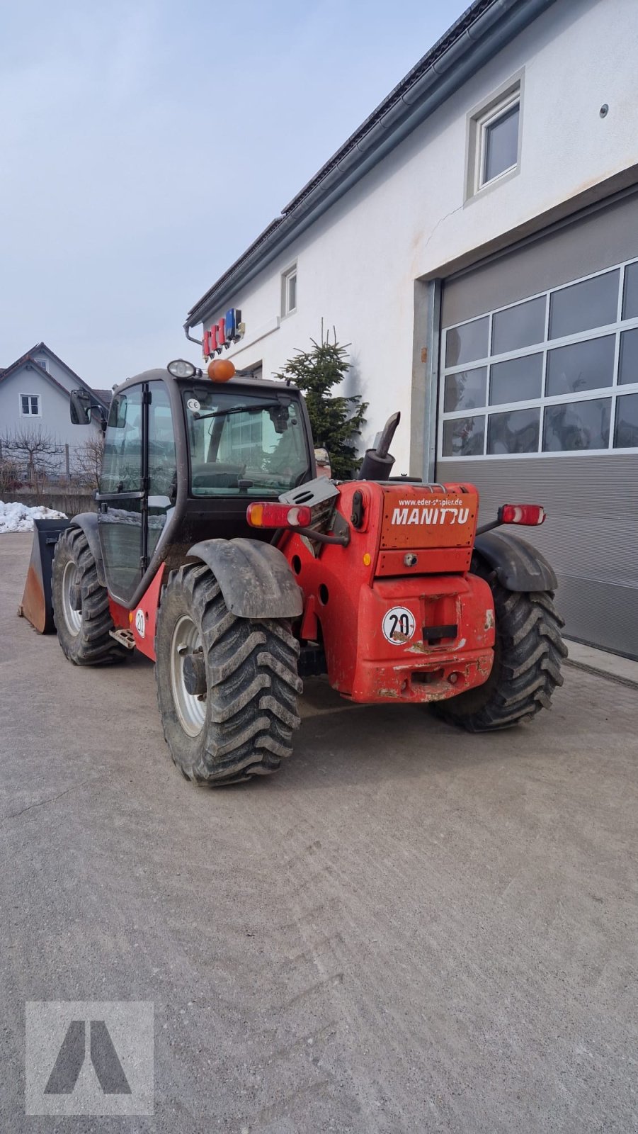 Teleskoplader of the type Manitou 742 HLSU Turbo, Gebrauchtmaschine in Langweid am Lech (Picture 3)