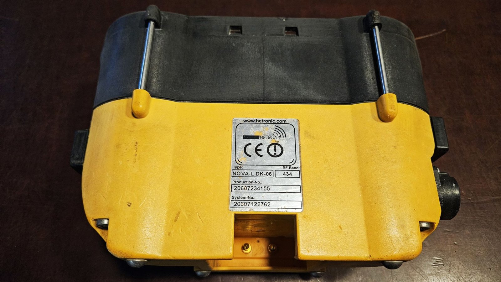 Teleskoplader typu Manitou Fjernbetjening / HETRONIC / inkl. 3 batterier / pæn og ordentlig stand, Gebrauchtmaschine v Arden (Obrázek 9)