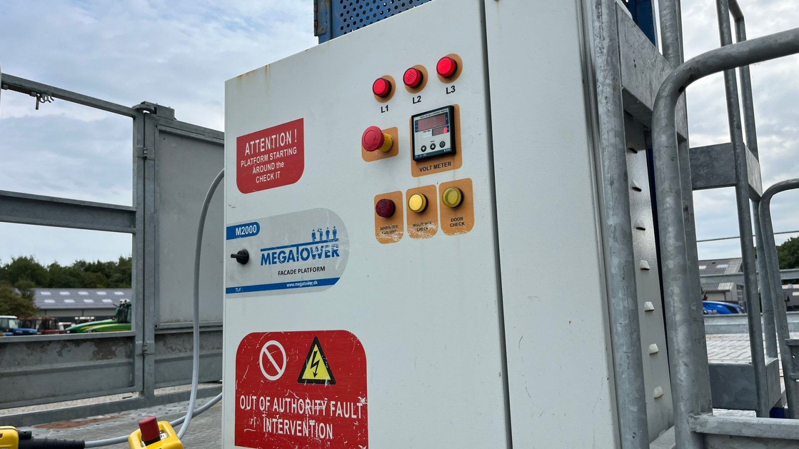 Teleskoplader of the type Manitou Mandskabskurv arbejdsplatformen, Byggeelevatorer, mastklatreplatforme, byggehejs, Climber, buildclimber, Gebrauchtmaschine in Lintrup (Picture 12)