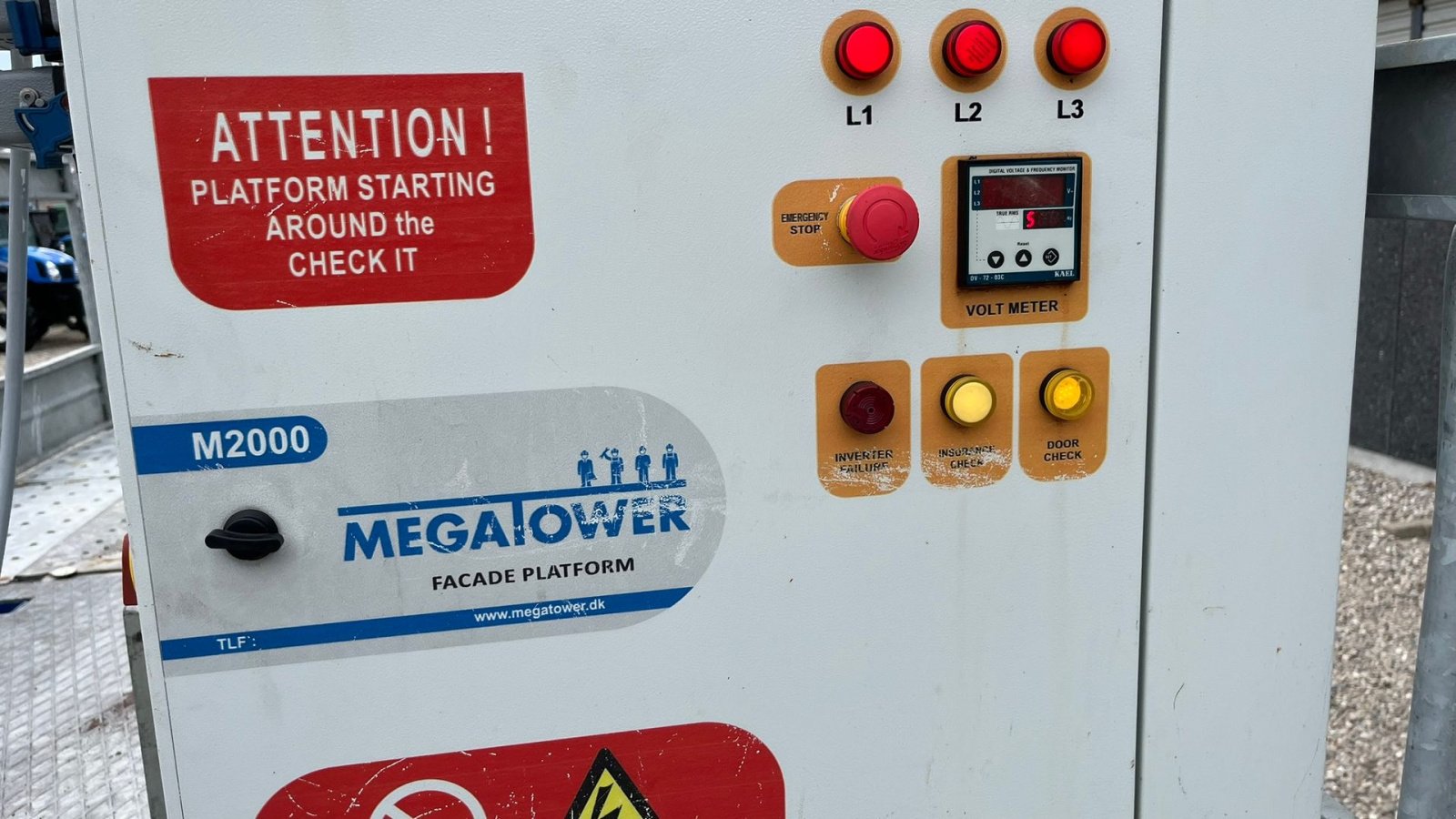 Teleskoplader of the type Manitou Mandskabskurv arbejdsplatformen, Byggeelevatorer, mastklatreplatforme, byggehejs, Climber, buildclimber, Gebrauchtmaschine in Lintrup (Picture 16)