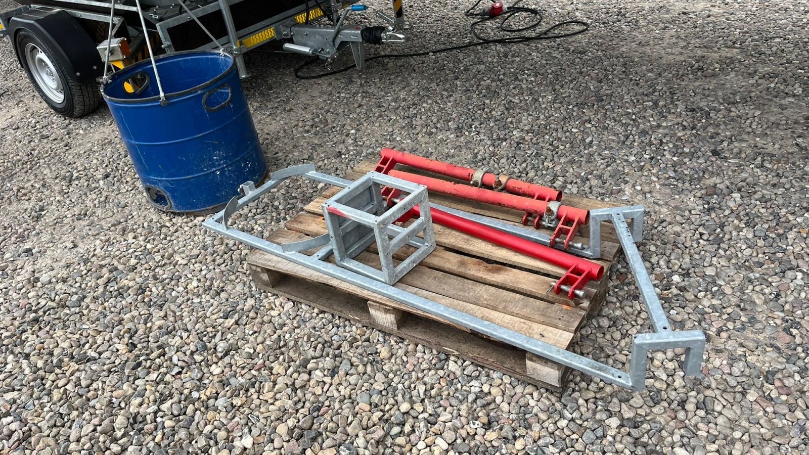 Teleskoplader of the type Manitou Mandskabskurv arbejdsplatformen, Byggeelevatorer, mastklatreplatforme, byggehejs, Climber, buildclimber, Gebrauchtmaschine in Lintrup (Picture 8)