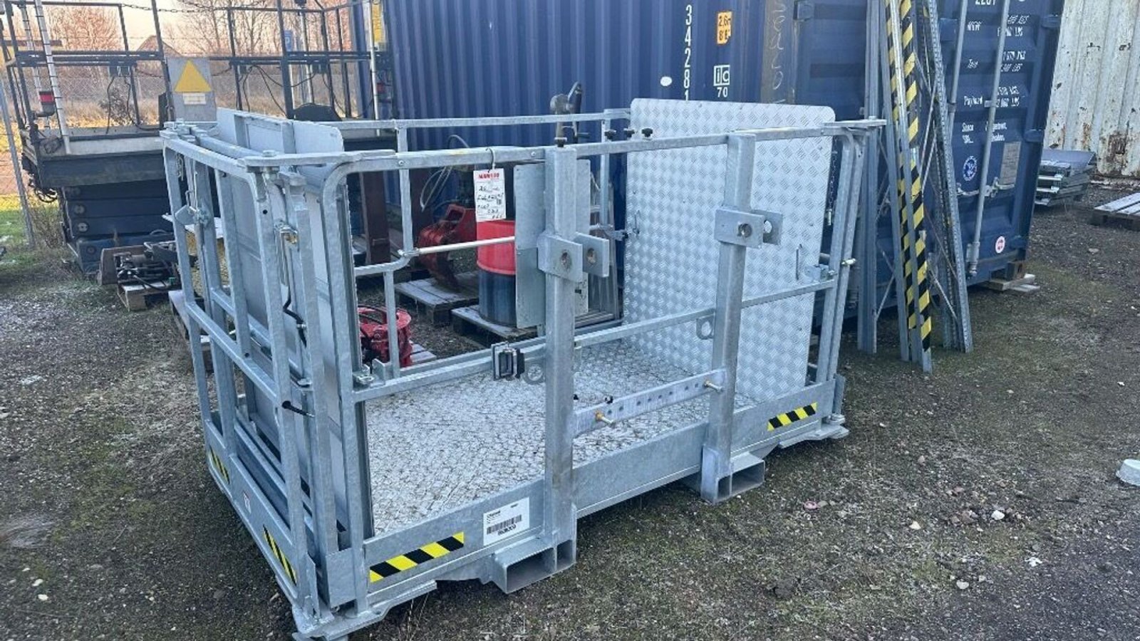 Teleskoplader del tipo Manitou Mandskabskurv, Gebrauchtmaschine en Rødovre (Imagen 1)