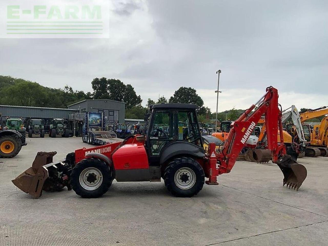 Teleskoplader des Typs Manitou manihoe mlb 625t telehandler/digger(st23773), Gebrauchtmaschine in SHAFTESBURY (Bild 9)