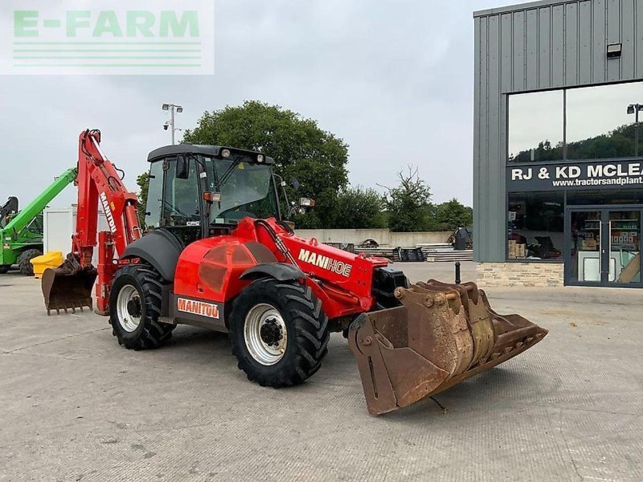 Teleskoplader des Typs Manitou manihoe mlb 625t telehandler/digger(st23773), Gebrauchtmaschine in SHAFTESBURY (Bild 13)