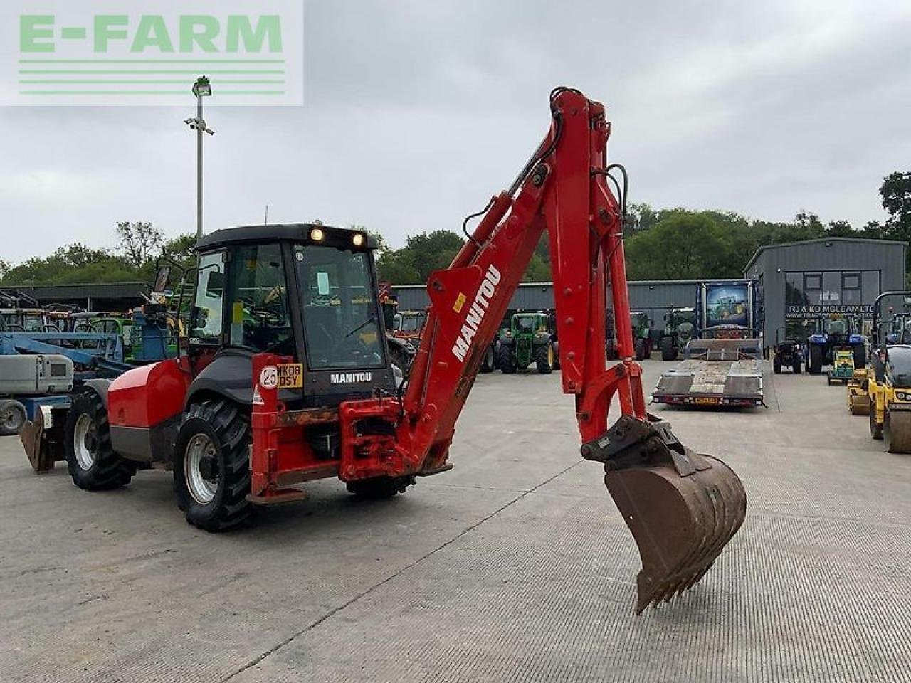 Teleskoplader des Typs Manitou manihoe mlb 625t telehandler/digger(st23773), Gebrauchtmaschine in SHAFTESBURY (Bild 14)