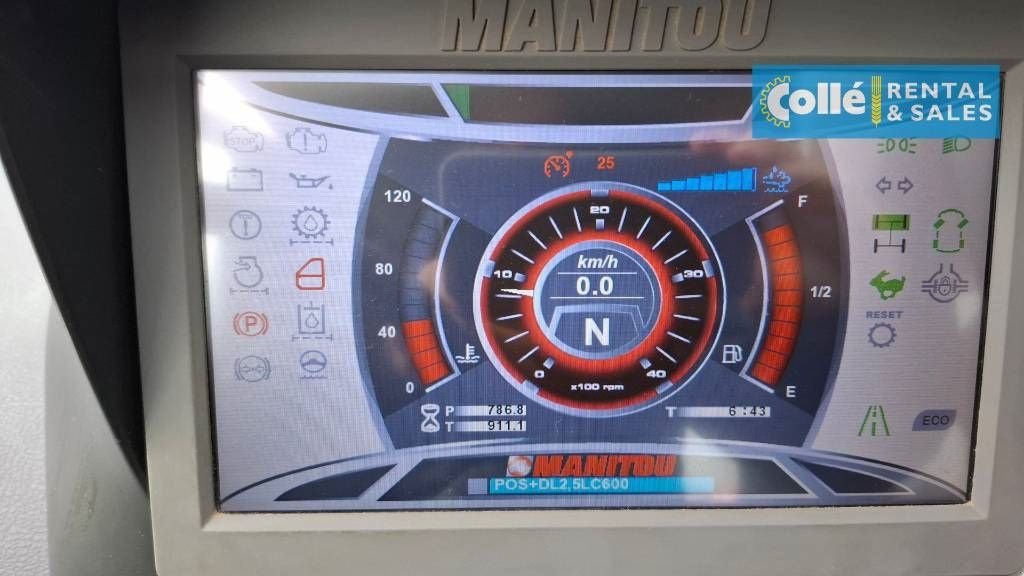 Teleskoplader of the type Manitou MHT 10180 2018, Gebrauchtmaschine in Sittard (Picture 10)