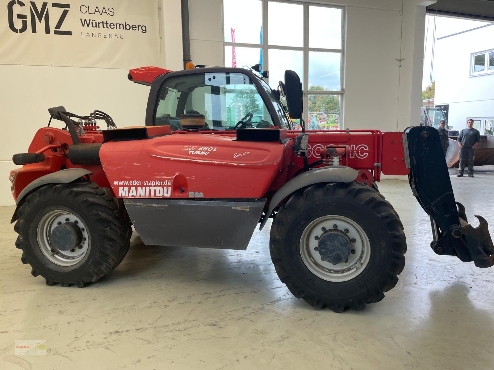 Teleskoplader του τύπου Manitou MHT 860 L, Gebrauchtmaschine σε Langenau (Φωτογραφία 4)