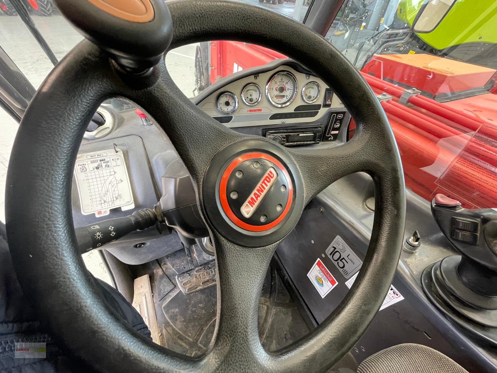 Teleskoplader του τύπου Manitou MHT 860 L, Gebrauchtmaschine σε Langenau (Φωτογραφία 9)