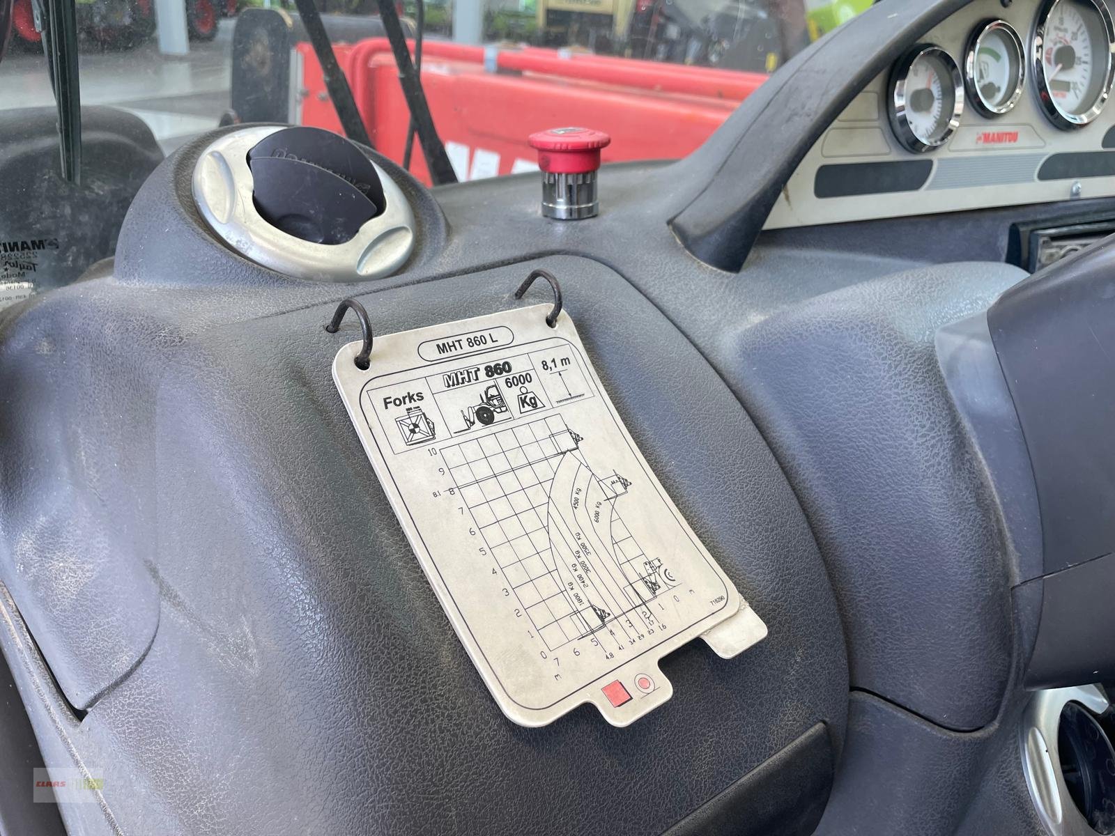 Teleskoplader του τύπου Manitou MHT 860 L, Gebrauchtmaschine σε Langenau (Φωτογραφία 12)