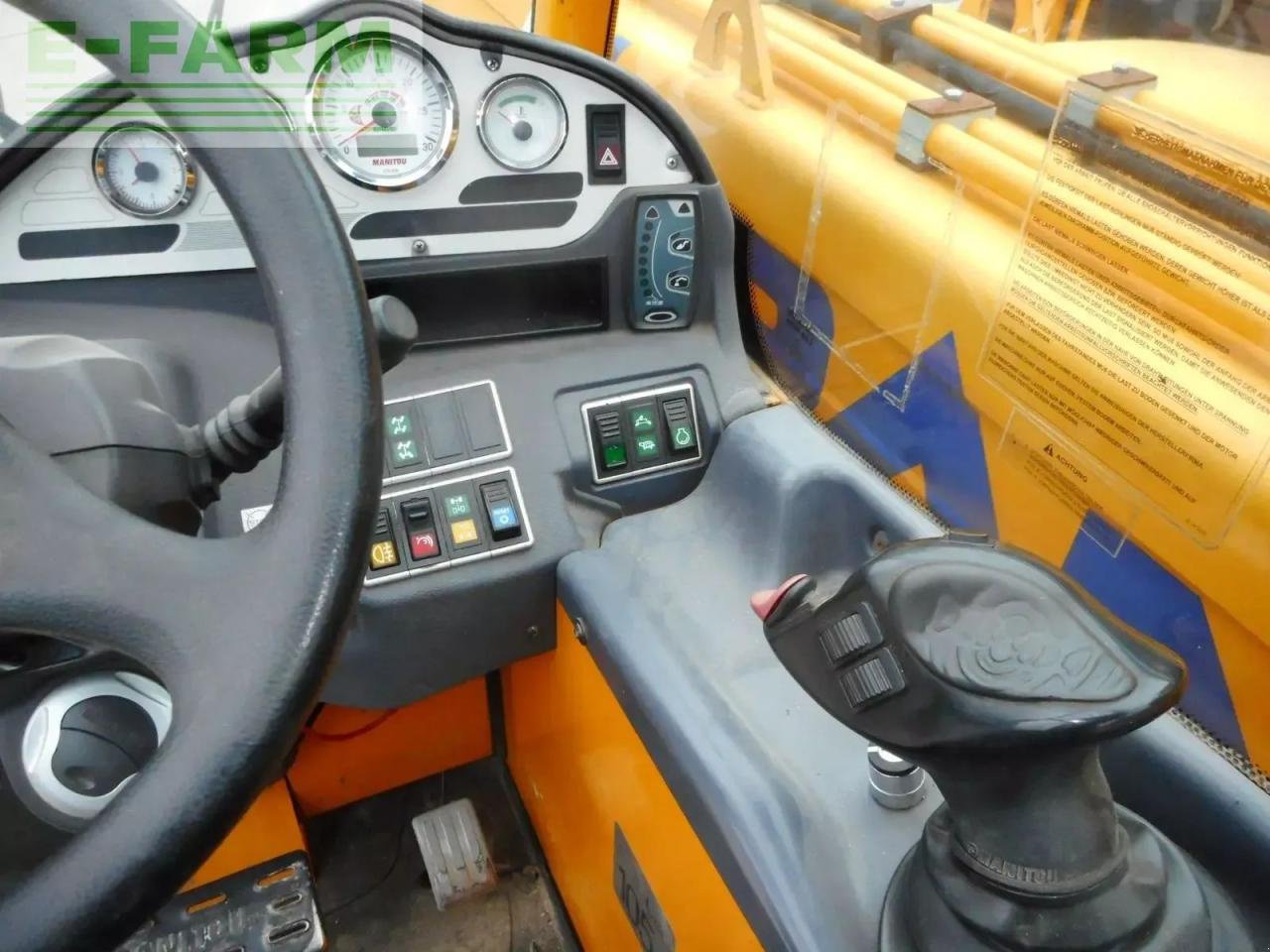 Teleskoplader typu Manitou mht860l ( 8m 6t ) mit seitenschieber, Gebrauchtmaschine v ST. NIKOLAI/DR. (Obrázek 10)