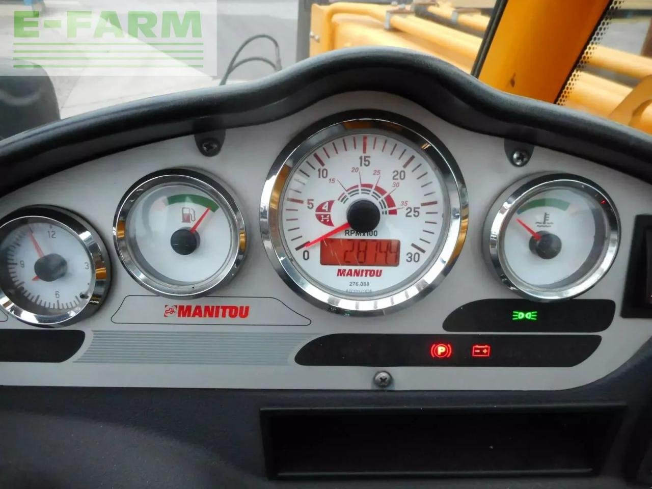 Teleskoplader typu Manitou mht860l ( 8m 6t ) mit seitenschieber, Gebrauchtmaschine v ST. NIKOLAI/DR. (Obrázek 11)