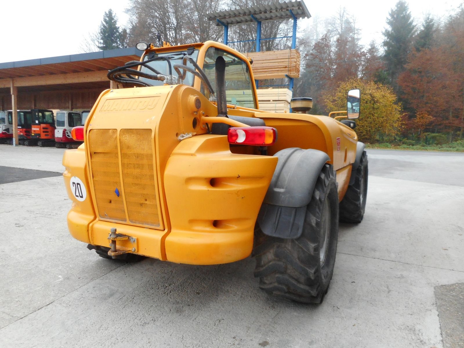 Teleskoplader of the type Manitou MHT860L ( 8m 6t ) mit Seitenschieber, Gebrauchtmaschine in St. Nikolai ob Draßling (Picture 4)