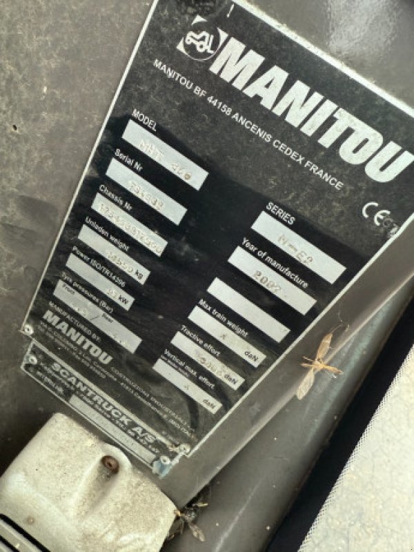 Teleskoplader tip Manitou MHT860L, Gebrauchtmaschine in Hemmet (Poză 14)