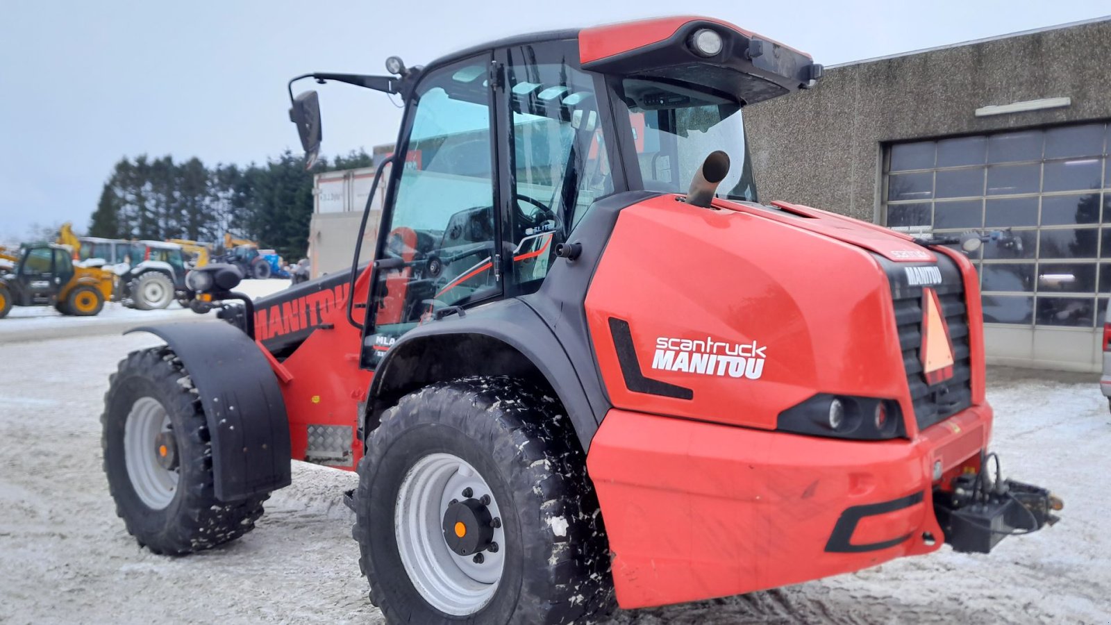 Teleskoplader del tipo Manitou MLA-T 533-145 V+ ELITE, Gebrauchtmaschine en Gudbjerg (Imagen 4)