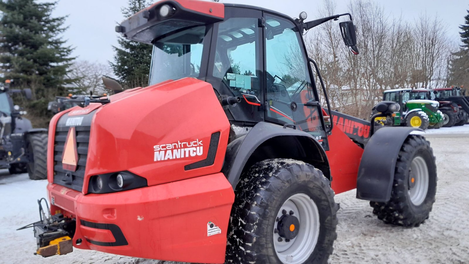 Teleskoplader del tipo Manitou MLA-T 533-145 V+ ELITE, Gebrauchtmaschine en Gudbjerg (Imagen 2)