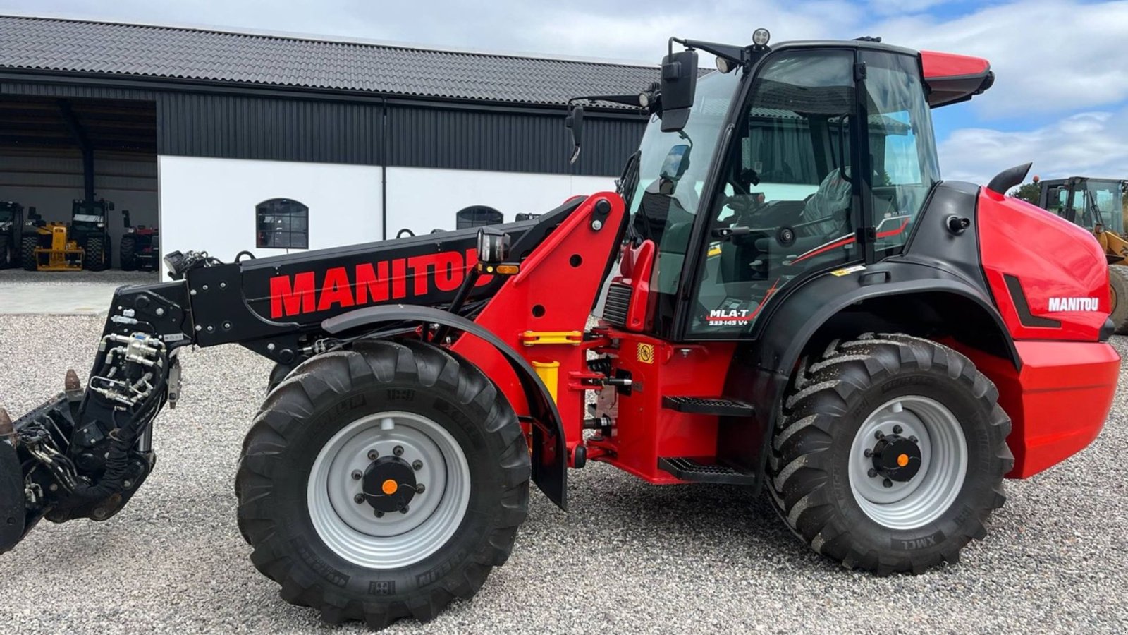 Teleskoplader del tipo Manitou MLA-T 533-145 V+ ELITE, Gebrauchtmaschine In Mariager (Immagine 13)