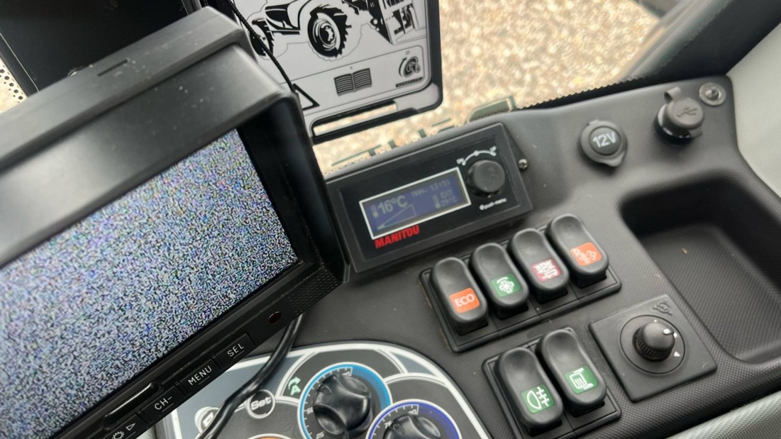 Teleskoplader del tipo Manitou MLA-T 533-145 V+ ELITE, Gebrauchtmaschine In Mariager (Immagine 18)