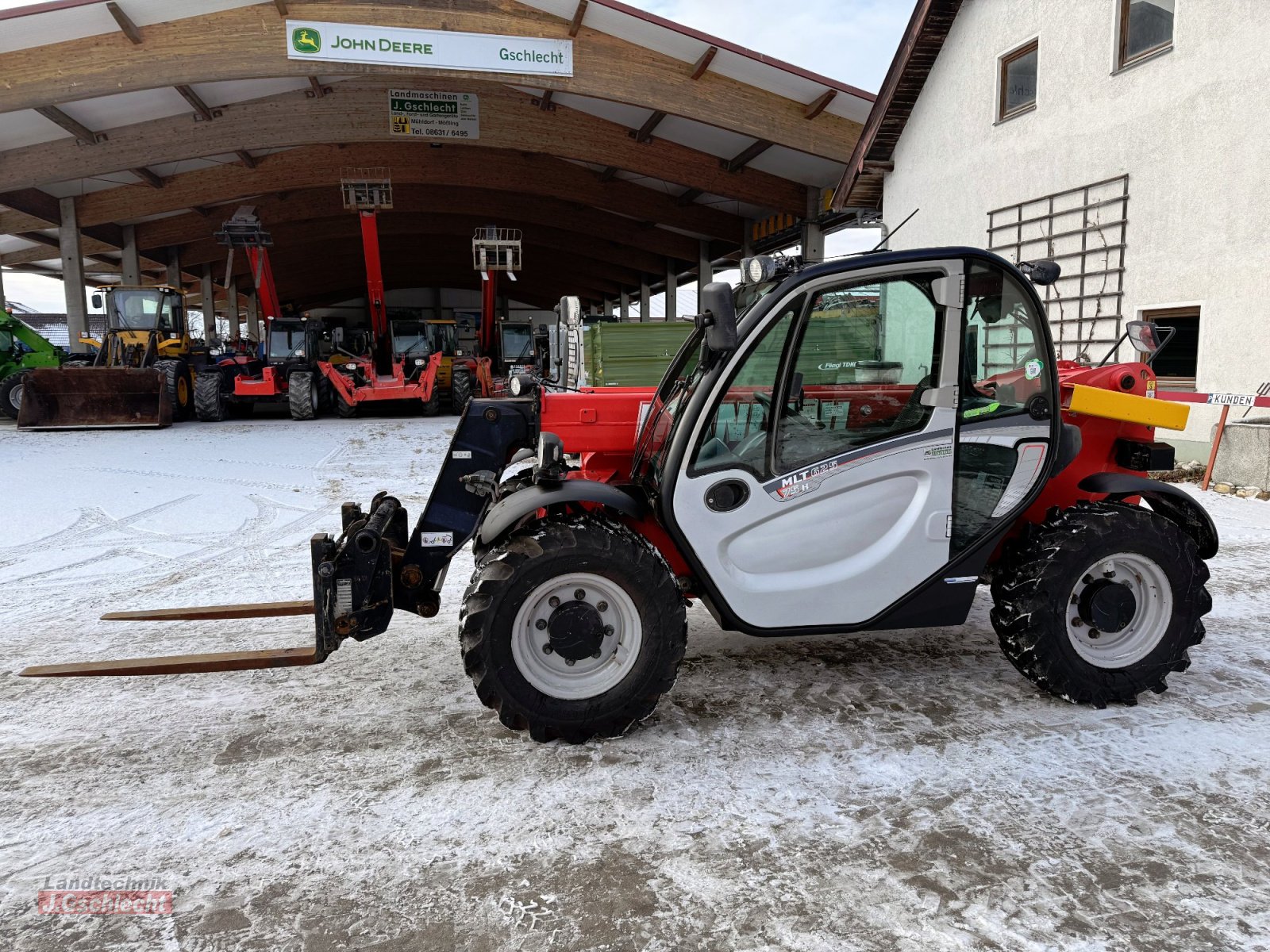 Teleskoplader del tipo Manitou MLT 625-75H Premium, Gebrauchtmaschine en Mühldorf (Imagen 3)