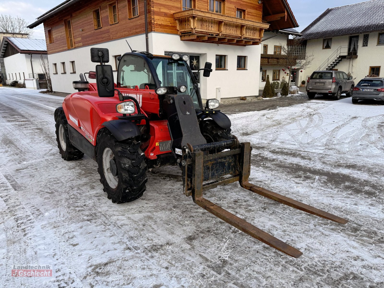 Teleskoplader del tipo Manitou MLT 625-75H Premium, Gebrauchtmaschine en Mühldorf (Imagen 9)