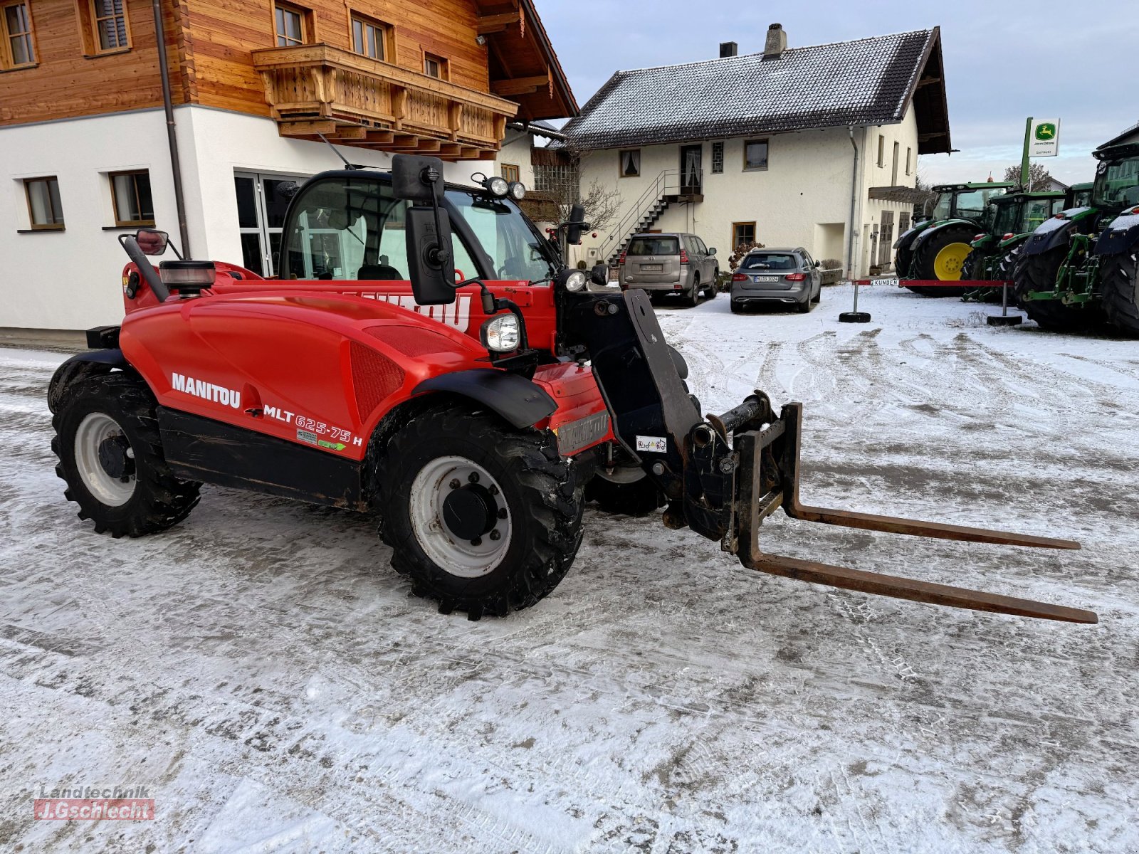 Teleskoplader del tipo Manitou MLT 625-75H Premium, Gebrauchtmaschine en Mühldorf (Imagen 10)
