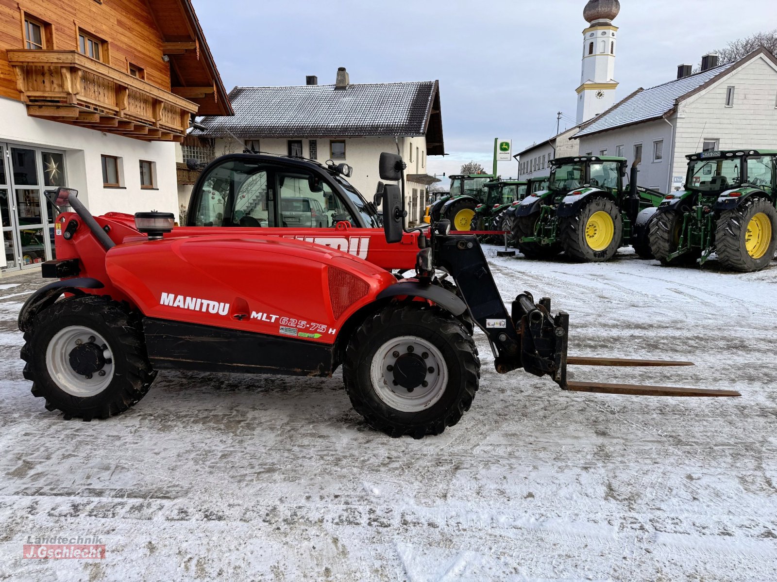 Teleskoplader del tipo Manitou MLT 625-75H Premium, Gebrauchtmaschine en Mühldorf (Imagen 11)