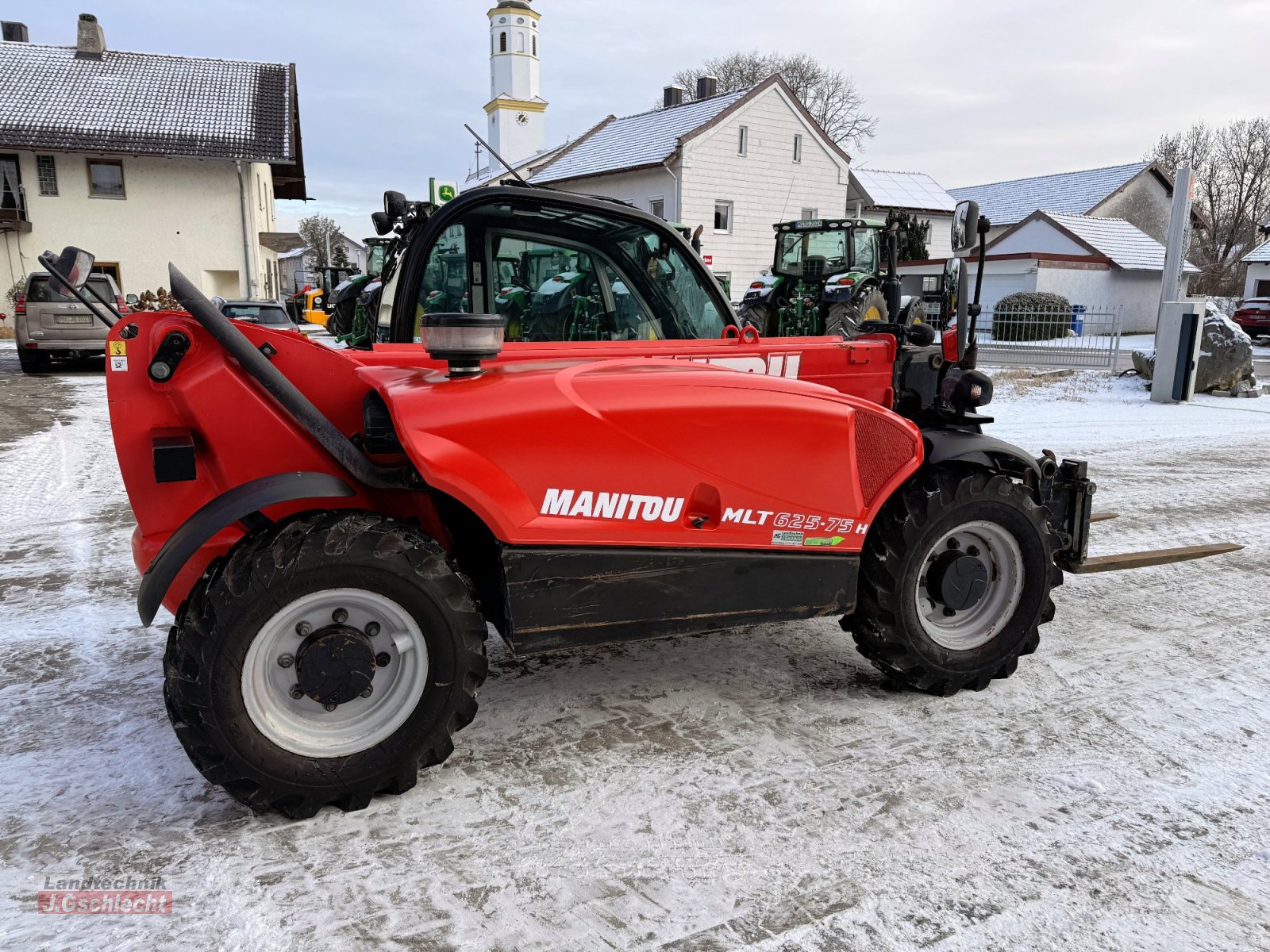 Teleskoplader del tipo Manitou MLT 625-75H Premium, Gebrauchtmaschine en Mühldorf (Imagen 13)