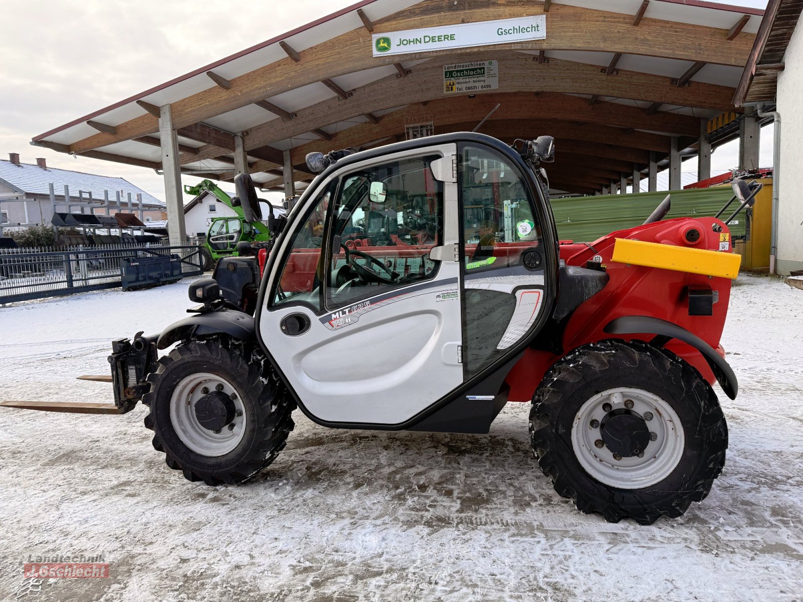 Teleskoplader del tipo Manitou MLT 625-75H Premium, Gebrauchtmaschine en Mühldorf (Imagen 18)