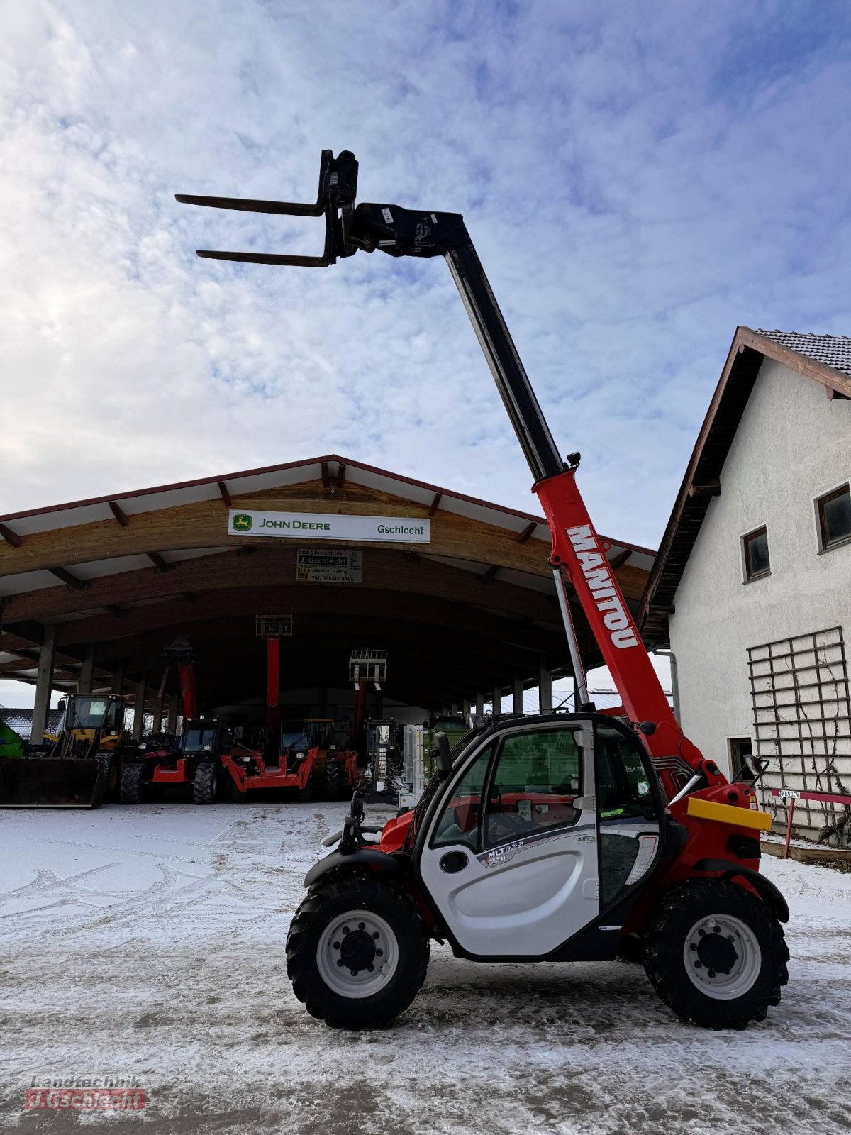 Teleskoplader del tipo Manitou MLT 625-75H Premium, Gebrauchtmaschine en Mühldorf (Imagen 21)