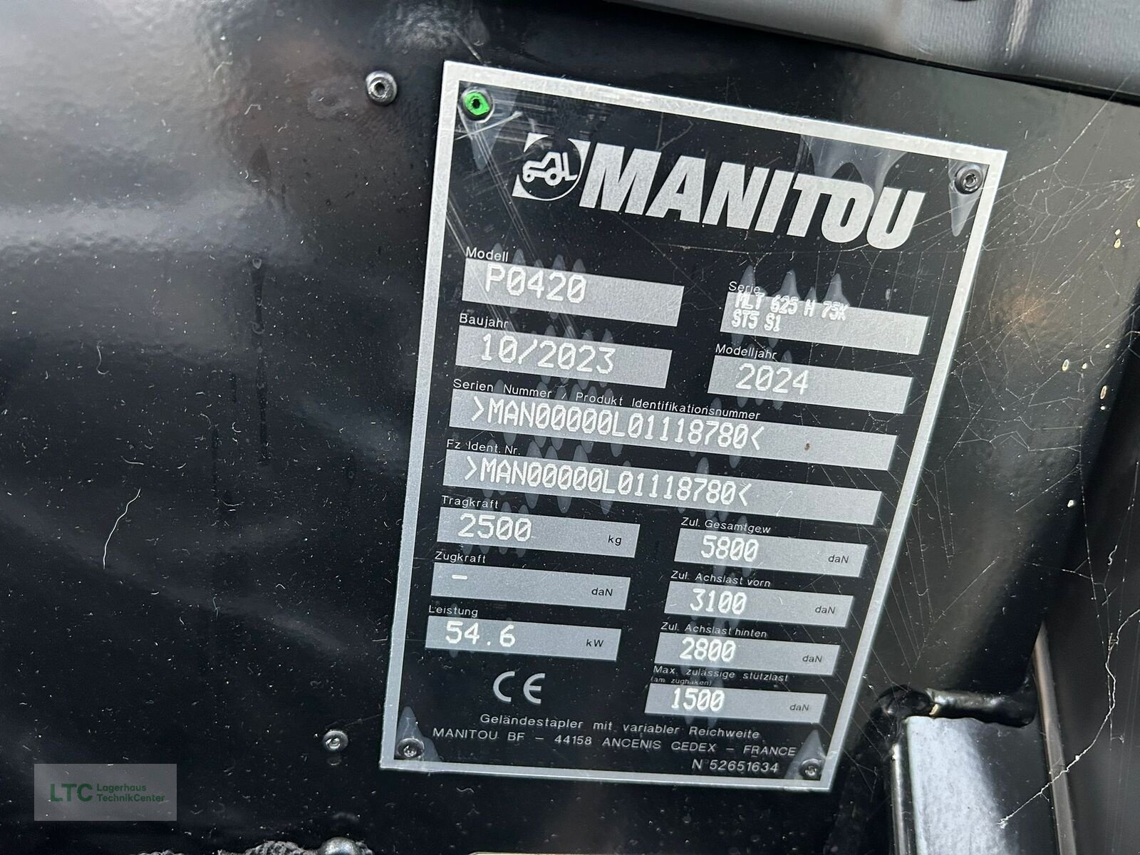 Teleskoplader des Typs Manitou MLT 625 Elite, Vorführmaschine in Großpetersdorf (Bild 16)
